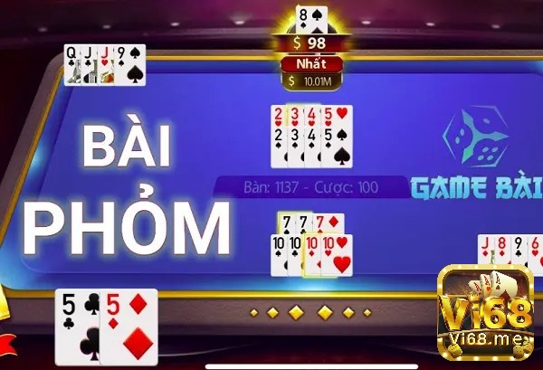 Bài đánh Phỏm 9 lá được biến tấu linh hoạt