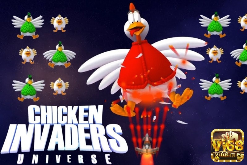 Game PC offline hay cực kỳ lôi cuốn Chicken Invaders