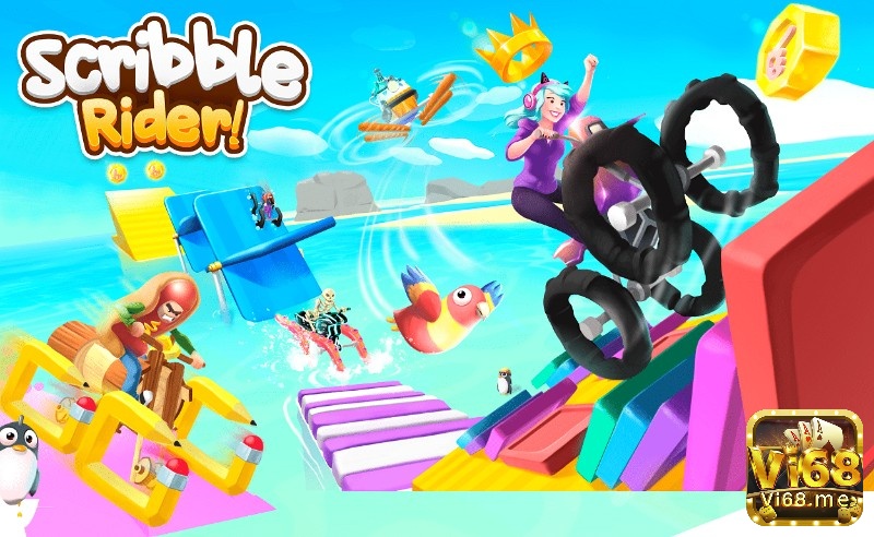 Game Scribble Rider có những ưu điểm bởi sự đơn giản trong lối chơi